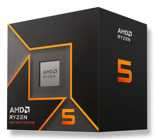 Ryzen 5 9600 - 3.8 GHz - 6-core - 12 trådar - 32 MB cache - Socket AM5 - AMD-processorer multipack (MPK)