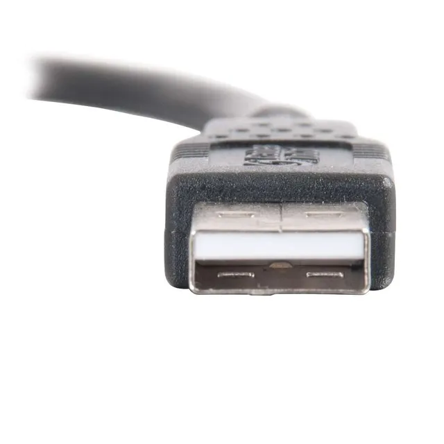 3.3ft USB Cable - USB A to USB A Cable - USB 2.0 - Black - M/M - USB-kabel - USB (hane) till USB (hane) - USB 2.0 - 1 m - svart