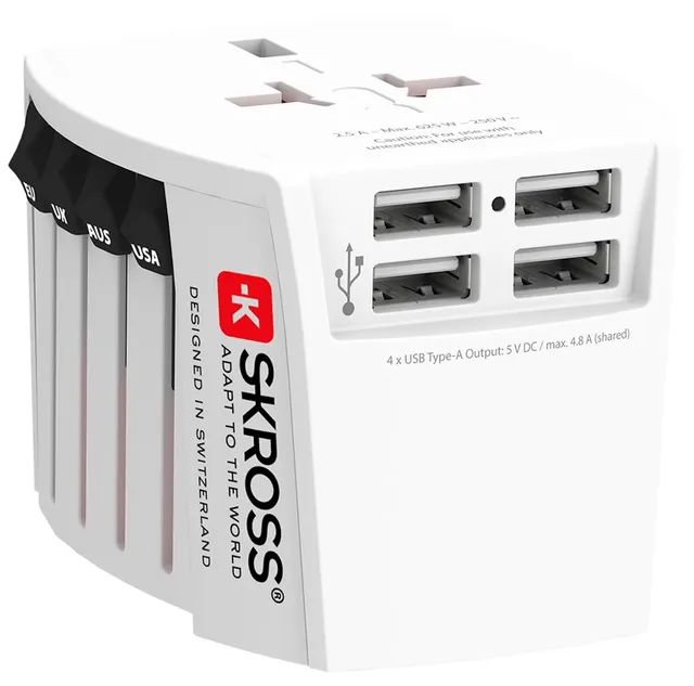 World Adapter MUV USB
