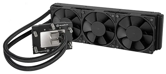 SilverStone XE360-SP5 - Vätskekylning - (för: Socket SP5) - koppar - 120 mm
