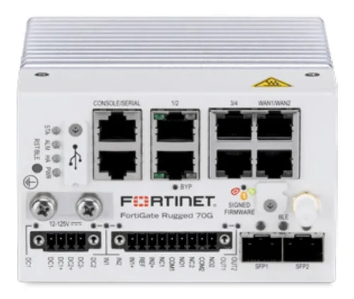 FORTIGATERUGGED-70G INDOOR IP40 4X GE RJ45 LAN PORTS