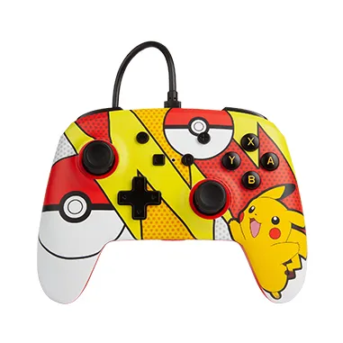 Enhanced - Pokemon Pikachu Pop Art - Wired Controller - Nintendo Switch