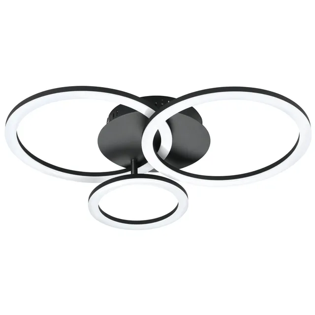 PARRAPOS-Z ceiling lamp 545x445 mm black