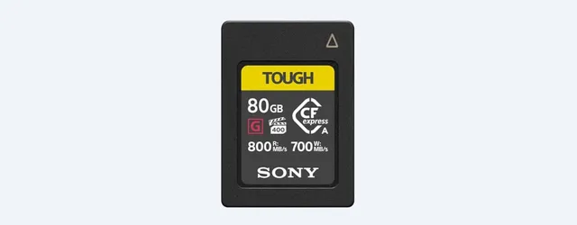 CFexpress 80 GB Sony Tough Typ A, 800/700 MB/sek