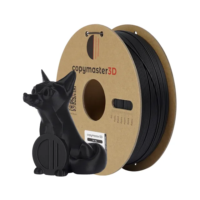 PLA-filament för 3D-skrivare 1,75 mm Svart