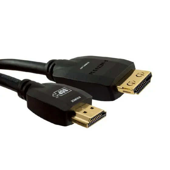- HDMI-kabel med Ethernet - HDMI hane till HDM