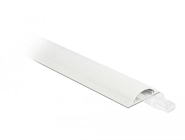 kabelkanal självhäftande, 50 x 12 mm, 1 m – vit