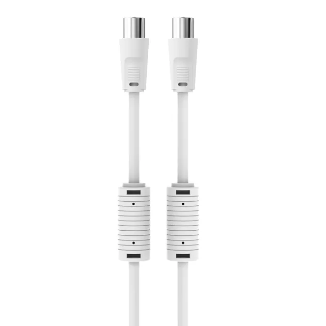Sinox PRO antennkabel YouSee & Stofa godkänd. 5m. vit