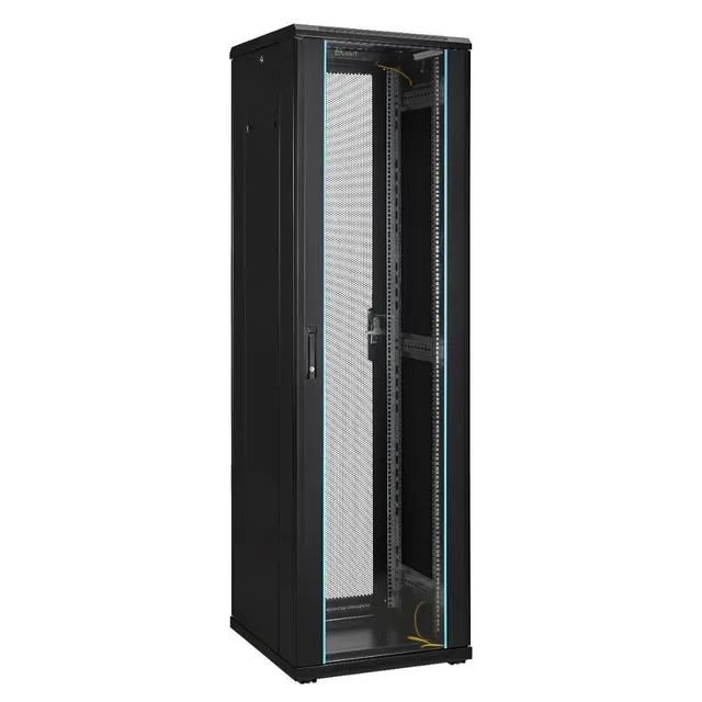 - Rack skåp - svart, RAL 9004 - 42U