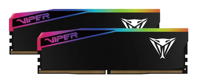 Viper Elite 5 Ultra RGB 32 Gt (2 x 16 Gt) DDR5 6000 MHz, CL28 -muisti (XMP/EXPO)
