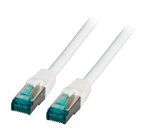 EFB-Elektronik patch cable - 2 m - white - Vit - 2m