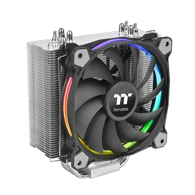 Riing Silent 12 RGB Sync Edition, 120 mm RGB -prosessorijäähdytin, musta