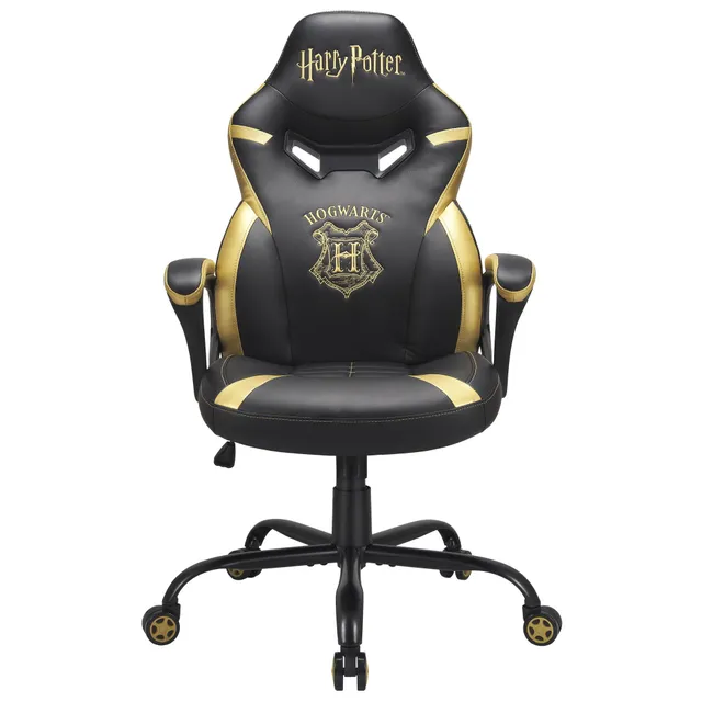 Junior Hogwarts - PC-spelstol - 110 kg - Vadderad - Stoppad sits - Vadderad - Stoppat ryggstöd - PC - 126 cm