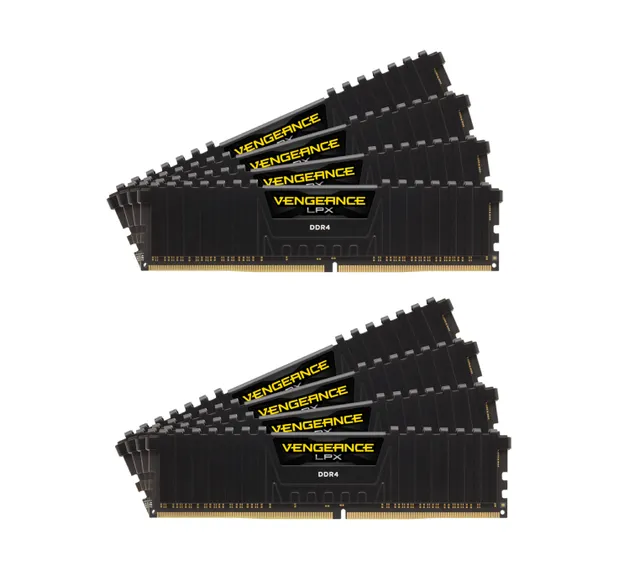 256GB (8x32GB) DDR4 2666MHz CL16 Vengeance LPX
