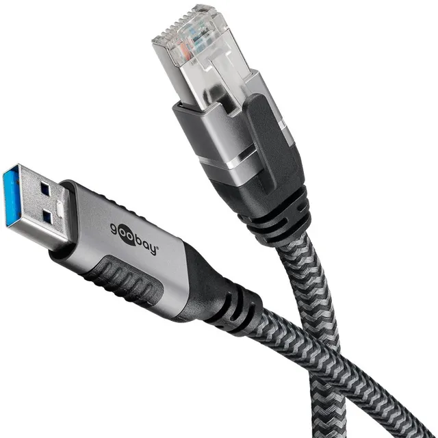 med USB-anslutning USB-A 1 m