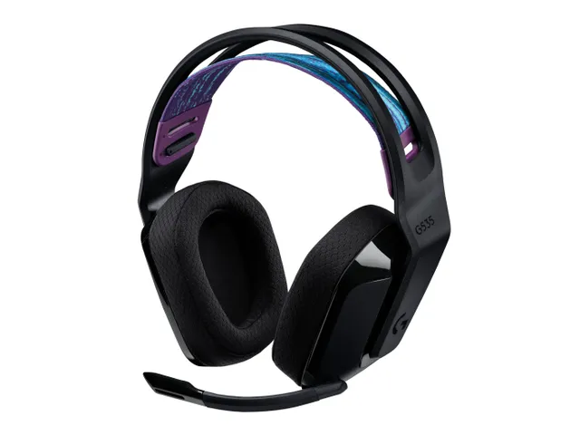 G535 LIGHTSPEED Wireless Gaming Headset, Black