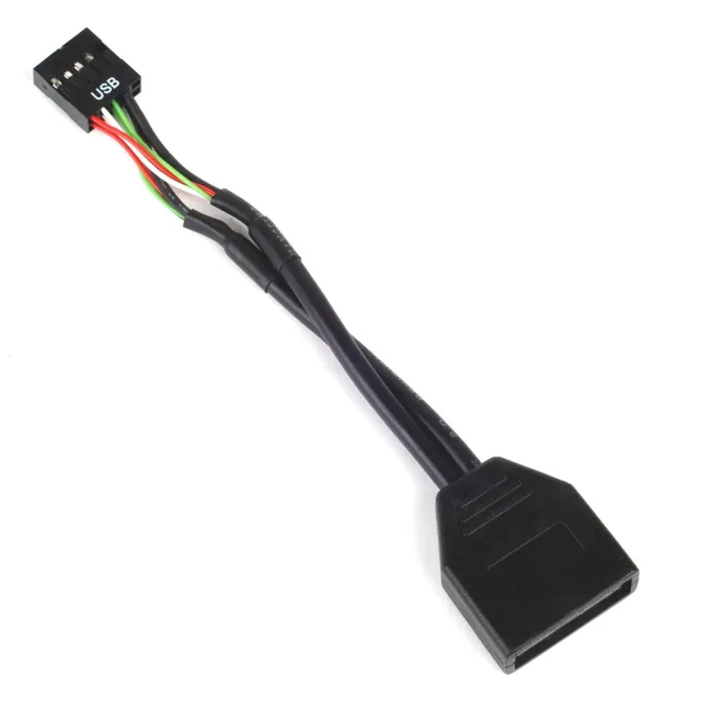 - USB internal adapter - 19 pin USB 3.0 header to 9 pin USB header