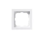 Cover frame 1-gang.85mm white