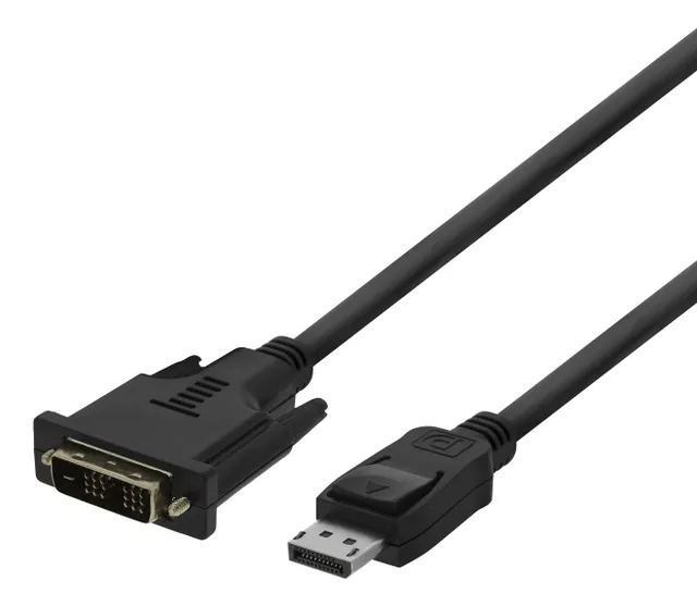 - Adapterkabel - DisplayPort (hane) till D