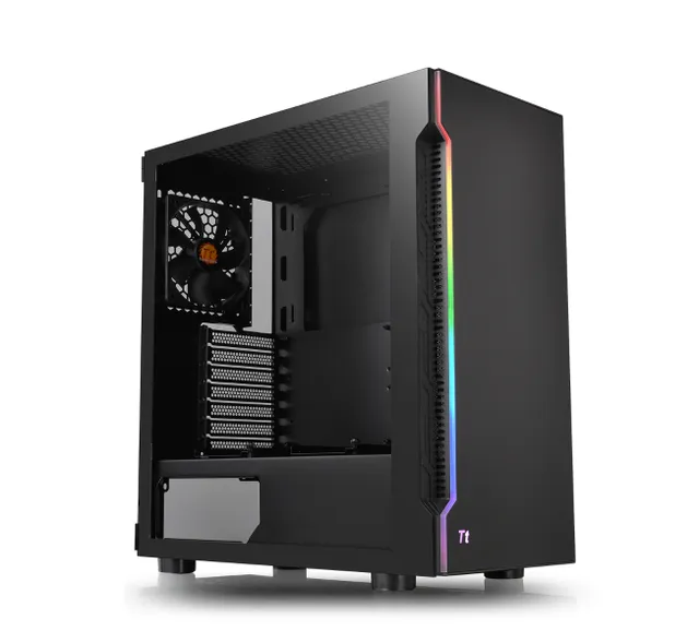 H200 TG RGB - Chassi - Tower - Svart