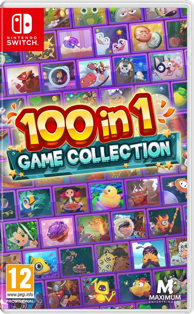 100 in 1 Game Collection - Nintendo Switch - Samling