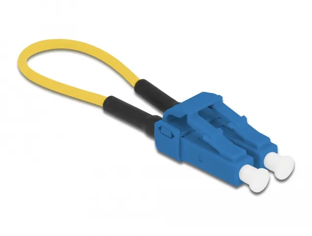 - Loopback-adapter - LC/UPC enkelläge (hane