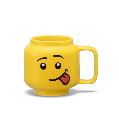 Minifigure Head mugg (silly)