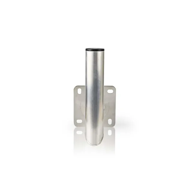 Satellite väggfäste | Avstånd till vägg: 450 mm | Diameterklämma: 50 mm | Maximal diskstorlek: 100 cm | Aluminium | Silver