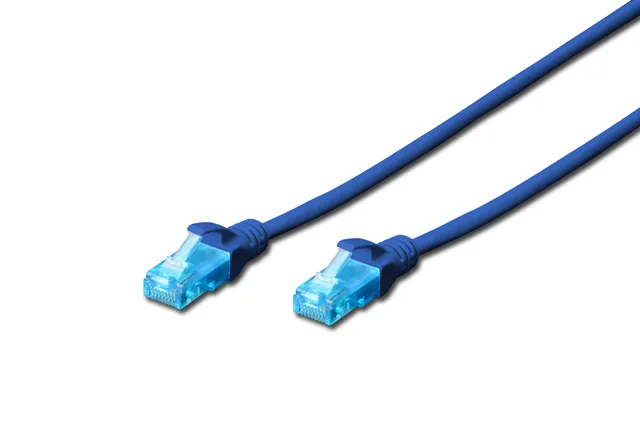 Ecoline patch cable - 3 m - blue - Blå - 3m