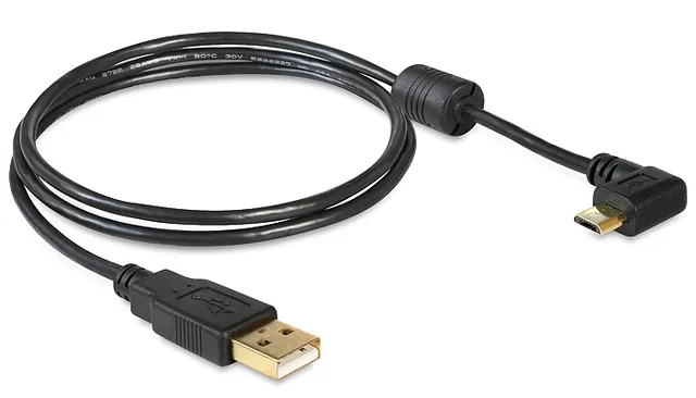 - USB-kabel - USB (hane) till mikro-USB typ