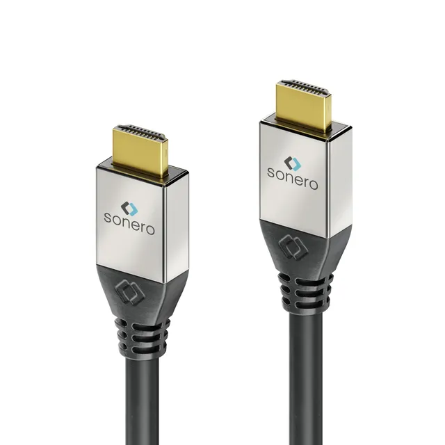 S-HC000-015, 1,5 m, HDMI Typ A (standard), HDMI Typ A (standard), 3D kompatibilitet, 18 Gbit/s, Svart