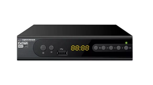 EV106R DIGITAL TUNER DVB-T2 H.265/HEVC
