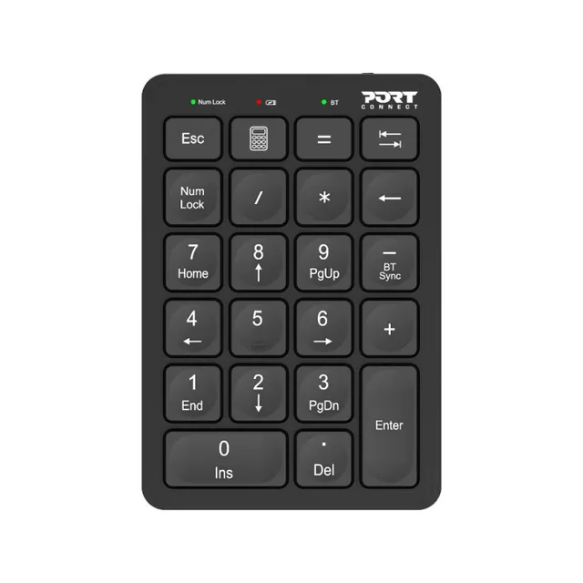 PORT Connect - Tangentsats - uppladdningsbar - trådlös - Bluetooth
