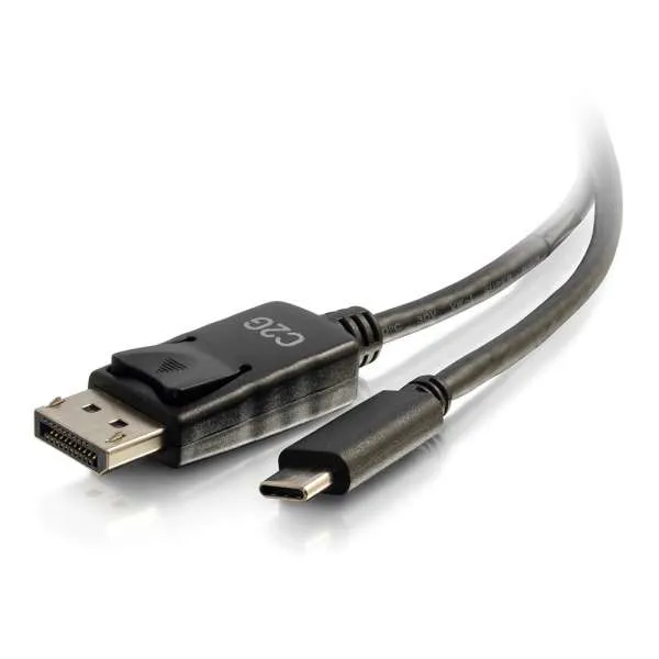 - Adapterkabel - USB-C (hane) till DisplayPort (hane) - USB 3.1 / Thunderbolt 3 / DisplayPort - 30.5 cm - stöd för 4K, guldblinkade kontakter - sv
