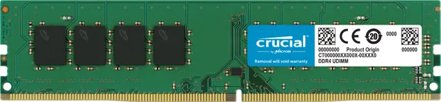 Crucial 32GB DDR4 DIMM 3200 MHz CL22