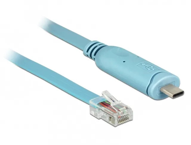 - Seriell kabel - 24 pin USB-C (hane) till