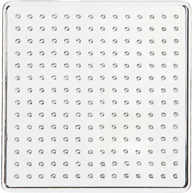 Iron-on bead board Clear 7x7cm 1 pc.