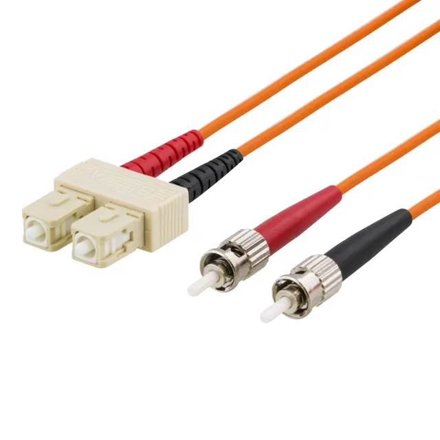 fiberkablage ST - SC, duplex, multimode 5m (FB-45)