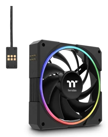 TS120 EX RGB PC Cooling Fan - Black (3pack) - Chassi fläkt - 120mm - Svart - 21 dBA