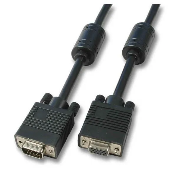 - VGA-förlängningskabel - HD-15 utan stift