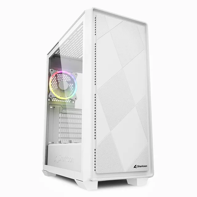 VS8 RGB - ATX case - Chassi - Tower - Vit