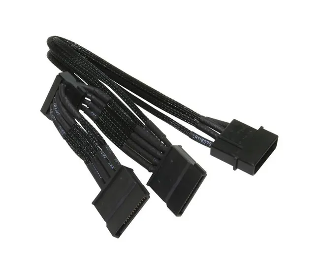 CB-43SATA, 0,2 m, Svart