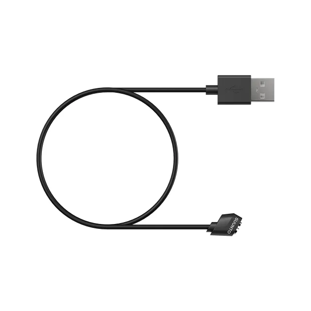 - Hörlurskabel - USB hane till terminal (magnet) - 60 cm - svart
