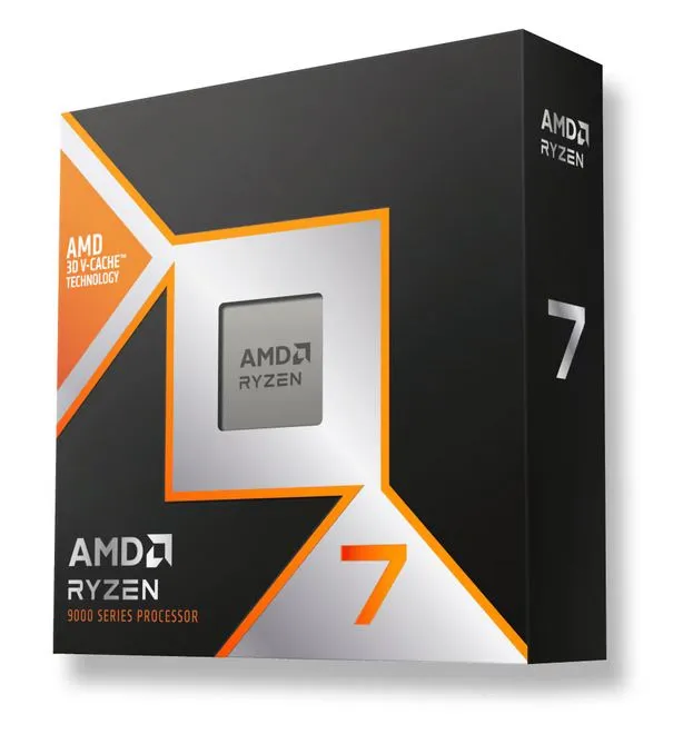 AMD Ryzen 7 9800X3D 8 kärnor AM5 Tray