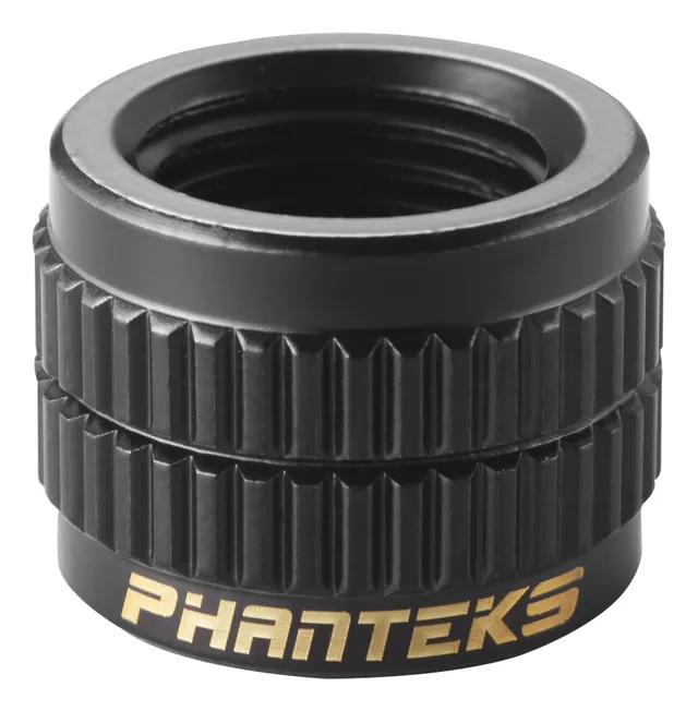 F-F Adapter G1/4 -Svart