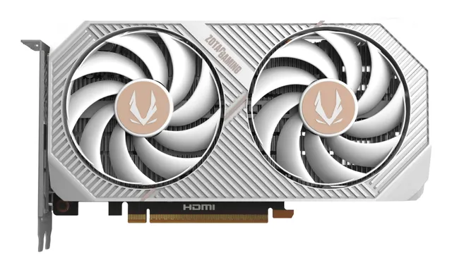 GeForce RTX 5050 Twin Edge OC White - 8GB GDDR6 RAM - Grafikkort