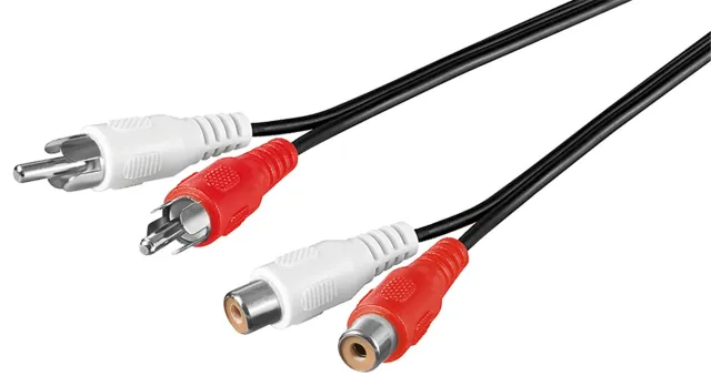 2x RCA 1,5 m