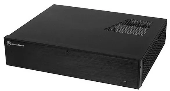 SilverStone MILO ML04 - Tower - mini ITX / micro ATX - ingen strömförsörjning (ATX / PS/2) - svart - USB/ljud