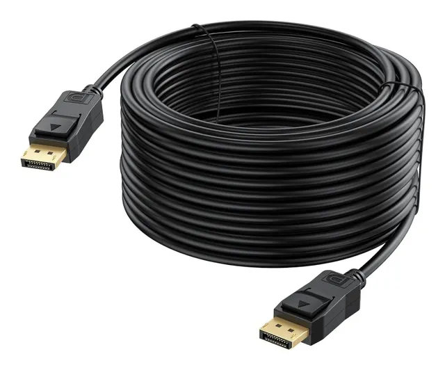 10m nylonflätad Displayport 2.1 kabel DP40 UHBR10 40Gbps 8K30Hz 4K144Hz