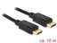 - Bildskärmskabel - DisplayPort (hane) till DisplayPort (hane) - DisplayPort 1.2 - 10 m - svart